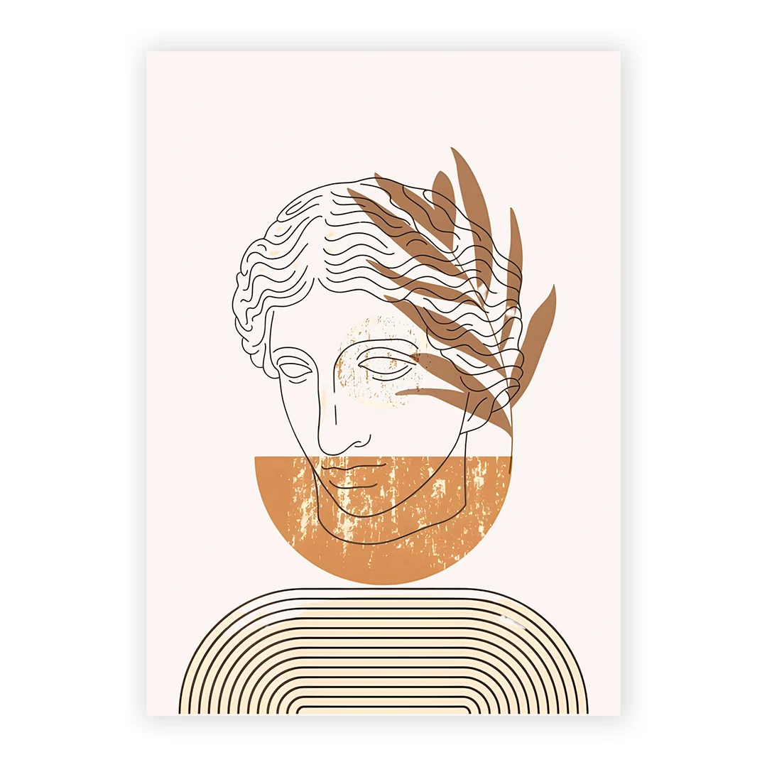 abstrakti-boho-statulos-iliustracija